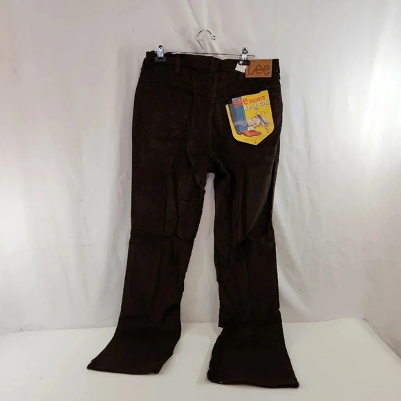 Brown  Lee Riders Boot Cut Corduroy Men's Pants 36x34 - Picture 10 of 15